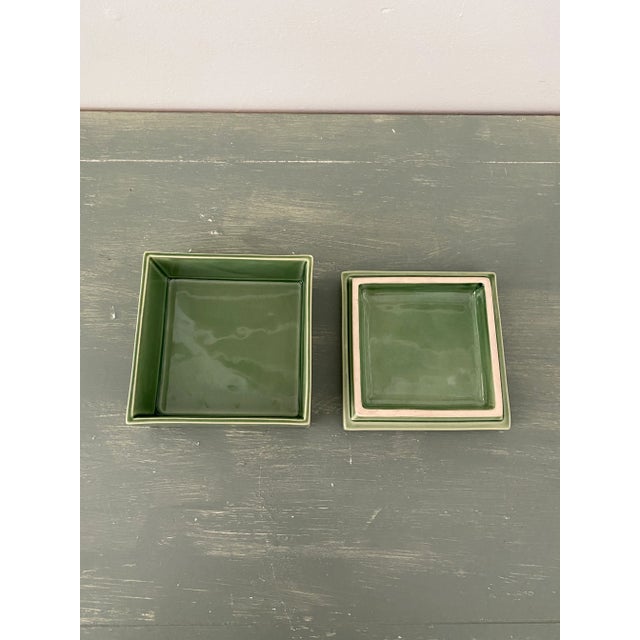 Bordallo Pinheiro Late 20th Century 'Bordallo Pinheiro Grasshopper Box For Sale - Image 4 of 5