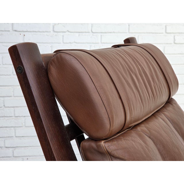 Danish Model GE530 Highback Lounge Chair by H.J. Wegner for Getama, 1970s For Sale - Image 13 of 18