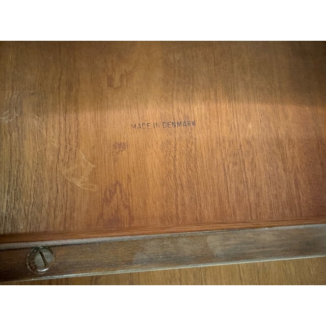 Red Vintage Danish Leather Dining Chairs, 1960s, Set of 6 For Sale - Image 8 of 18