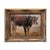 Heinrich Von Zügel, Bull, 1953, Oil on Canvas, Framed For Sale - Image 6 of 6