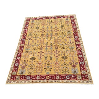 Large -Scale Hand Woven Soumak Rug For Sale