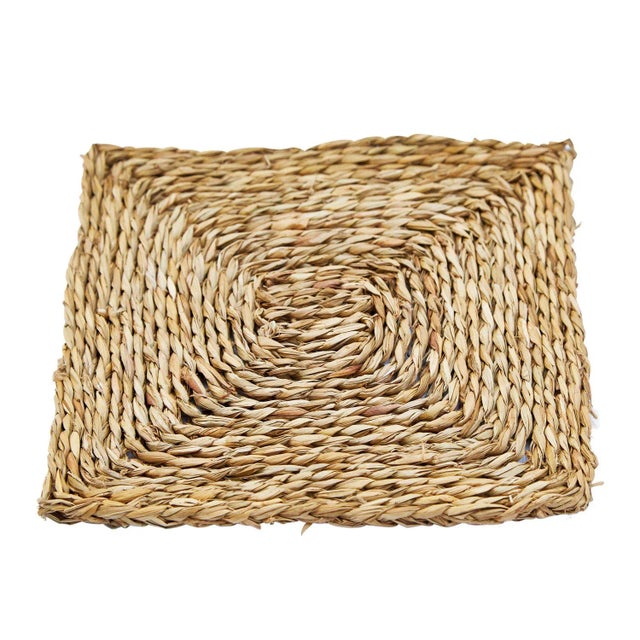 Set of 12 Individual Seagrass Squares Use these with our twine & needle sew kit to add square footage to your rug. Have...