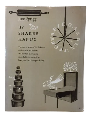 1975 Vintage By Shaker Hands Book by June Sprigg