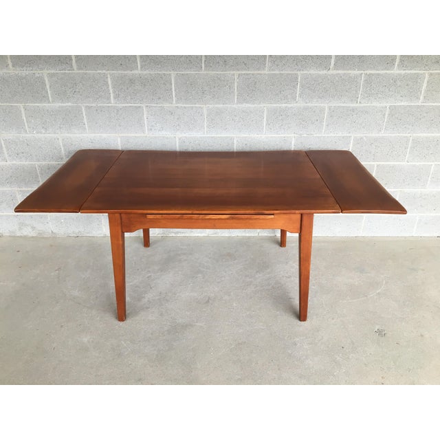 Cushman Colonial Creations Solid Maple 72" Extension Dining Table