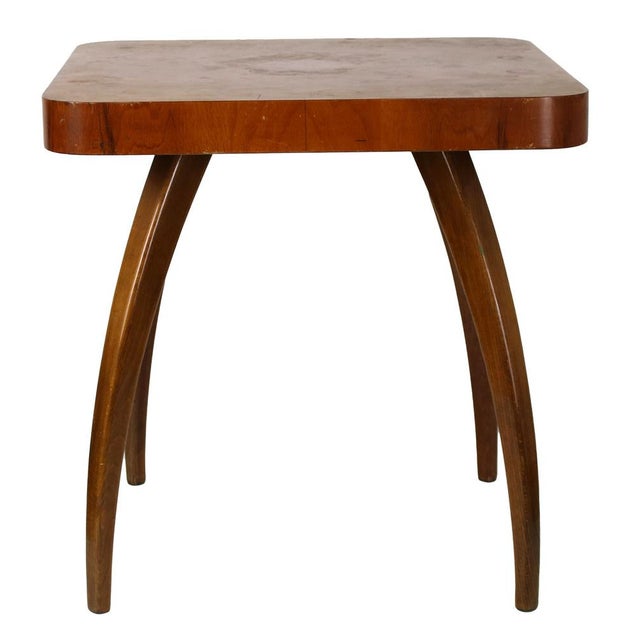 A beautiful coffee table designed by the reknowned Czech designer Jindrich Halabala. This piece is attributed to the...