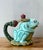 Glass Vintage Hand Beaded Frog Teapot For Sale - Image 7 of 12