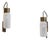Dominioni Azucena Model LP10 Brass Wall Lamps by Luigi Caccia Dominioni for Azucena, 1958, Set of 2 For Sale