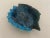 Blue Ceramic Blue Ashtray or Vide Poche in a Shell Form, France, 1960s For Sale - Image 8 of 10