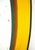 Mid-Century Modern Mid-Century Modern Wall Mirror in Yellow Glass by Cristal Art, Italy, 1960 For Sale - Image 3 of 18