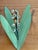 Chelsea House Inc Vintage Painted Tole Flower Wall Hooks, a Pair For Sale - Image 4 of 7