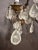 Black Late 19th Century Rock Crystal, Tole And Wrought Iron Wall Sconces - a Pair For Sale - Image 8 of 10