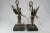 Bronze Statuettes on Marble Bases, Set of 2 For Sale - Image 6 of 10
