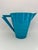 Vintage Larry Laslo for Towle Turquoise Blue Ice Bucket and Pitcher Set 80s Modern Memphis Barware - a Pair For Sale In Miami - Image 6 of 16