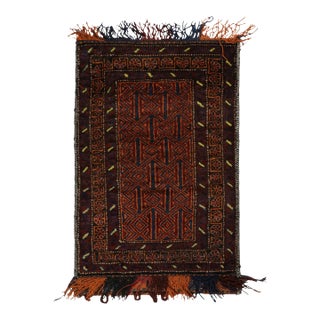 Rug & Kilim’s Baluch Tribal Rug With Colorful Geometric Patterns For Sale