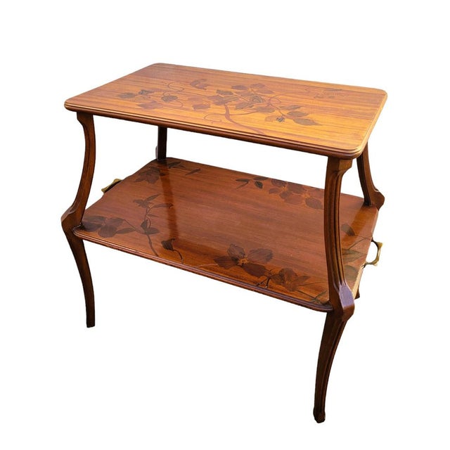 Late 19th Early 20th Century Art Nouveau Tea Table by Louis Majorelle For Sale - Image 17 of 17