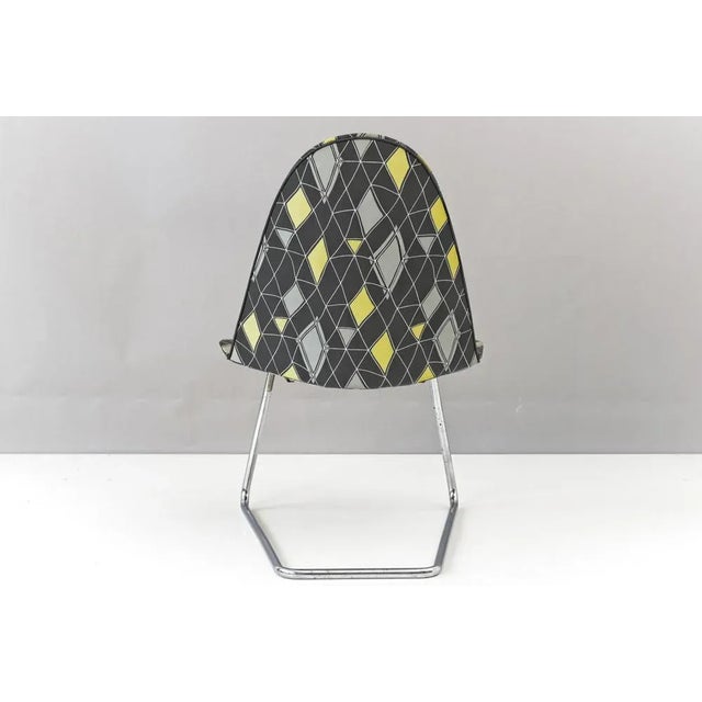 German Cantilever Side Chair by Walter Pabst for Mauser Works Waldeck, 1950s For Sale - Image 4 of 12