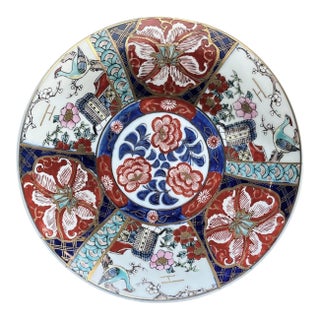 Antique Japanese Imari Porcelain Platter For Sale