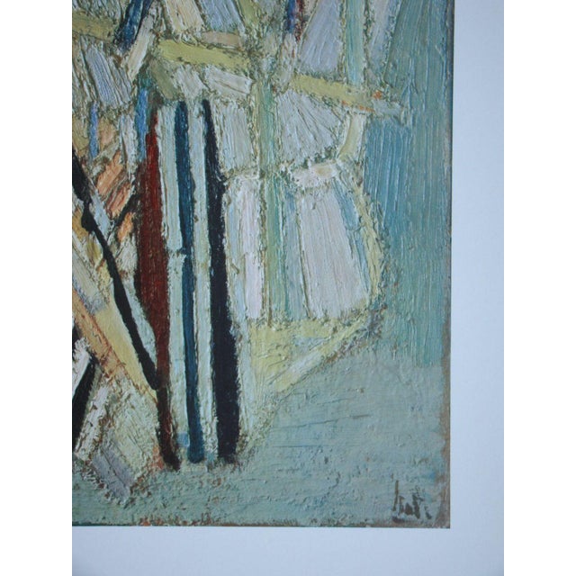 After Nicolas de Staël, Celadon Composition, 1960, Offset Lithograph For Sale - Image 7 of 13