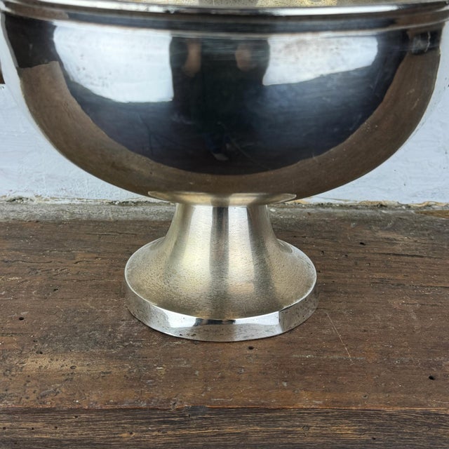 Art Deco Silver-Plated Swan Centerpiece with Swan Handles, 1920s For Sale - Image 10 of 13