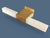 Contemporary Kelly Wearstler for Visual Comfort Covet 24" Alabaster Bath Light in Antique-Burnished Brass For Sale - Image 3 of 18