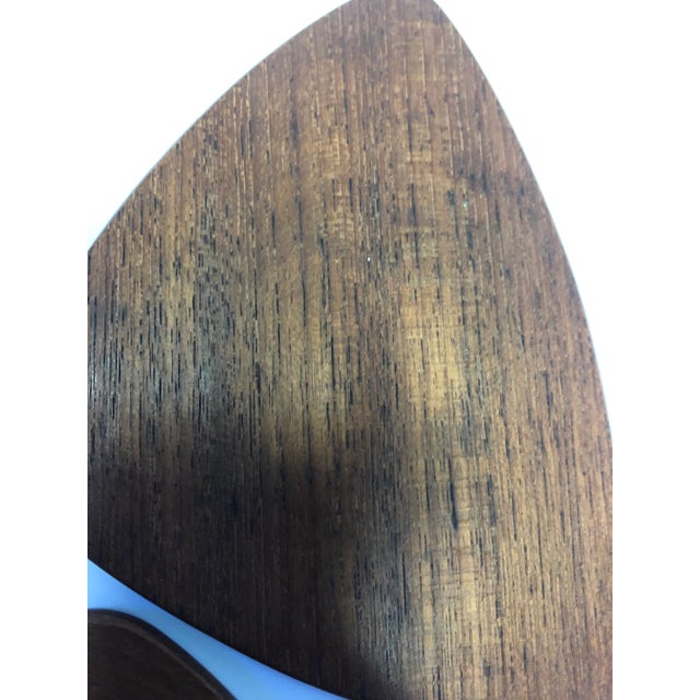 1960s Danish Teak Appetizer Plates - Set of 8 For Sale - Image 10 of 11