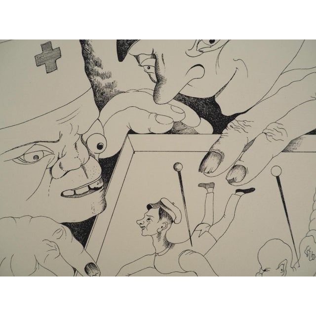 Modern Mikhail Chemiakin, Monstrous Experience, 1980, Original Lithograph For Sale - Image 3 of 6