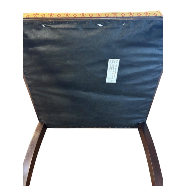 Vintage Neo-Classical Empire Drexel Heritage Arm Chair For Sale - Image 10 of 11