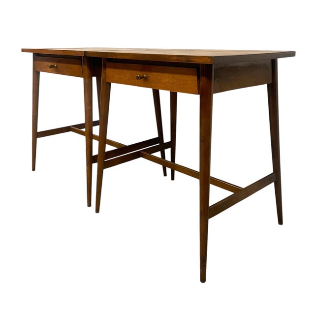 Paul McCobb Vintage Mid Century Modern End Table Set by Paul McCobb for Planner Group For Sale - Image 4 of 10
