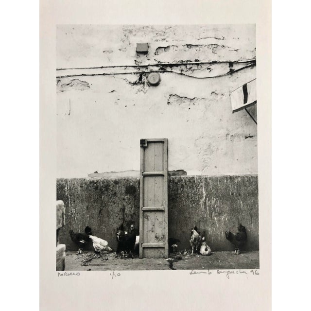 Fernando Bengoechea Signed Original Photographic Print, “Morocco” For Sale