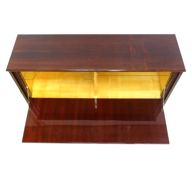 Vintage Art Deco Bar Cabinet in Rosewood, 1930s For Sale - Image 4 of 8