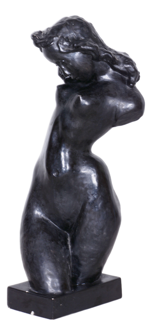 Art Deco Plaster Sculpture from Lugs Theodor, Czech, 1920s