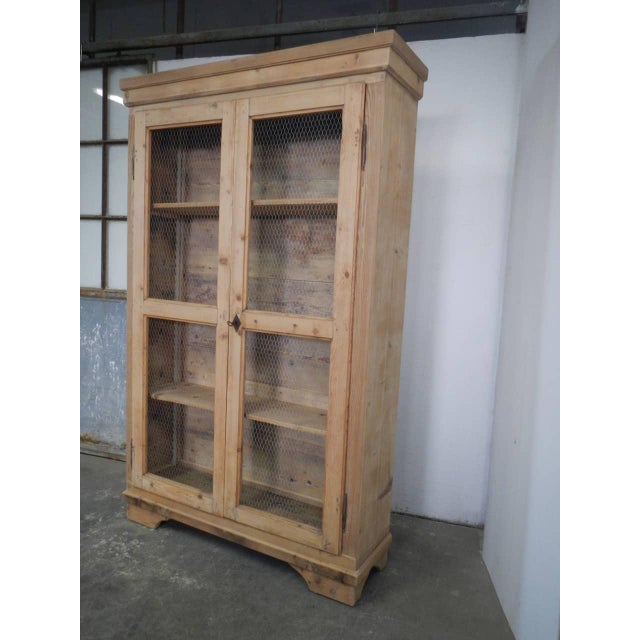 Fir Wood Bookcase, 1950s For Sale - Image 4 of 13