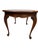 French Louis XV Style Walnut Coffee Table With Cabriole Legs and Scalloped Top 1930's For Sale In Houston - Image 6 of 6
