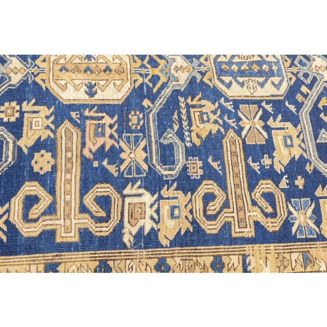 Generally in scatter sizes, from eastern Caucasus, all wool; geometric small scale patterns. A Kuba sub-type. Usually dark...