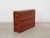 The newspaper holder was made in the 1970s, Danish production. The structure was made of solid teak wood. The surface has...