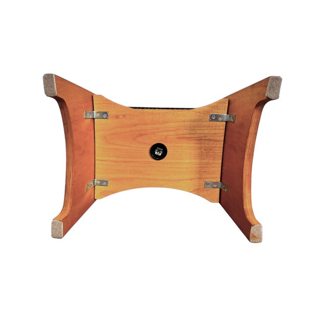 Brown Qor360 Cleo Stool: Dynamic Ergonomics Meets Sculptural Design For Sale - Image 8 of 14