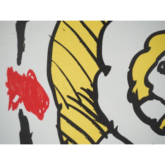 Pierre Alechinsky, Festival d'automne (Jaune), Lithograph For Sale - Image 5 of 8