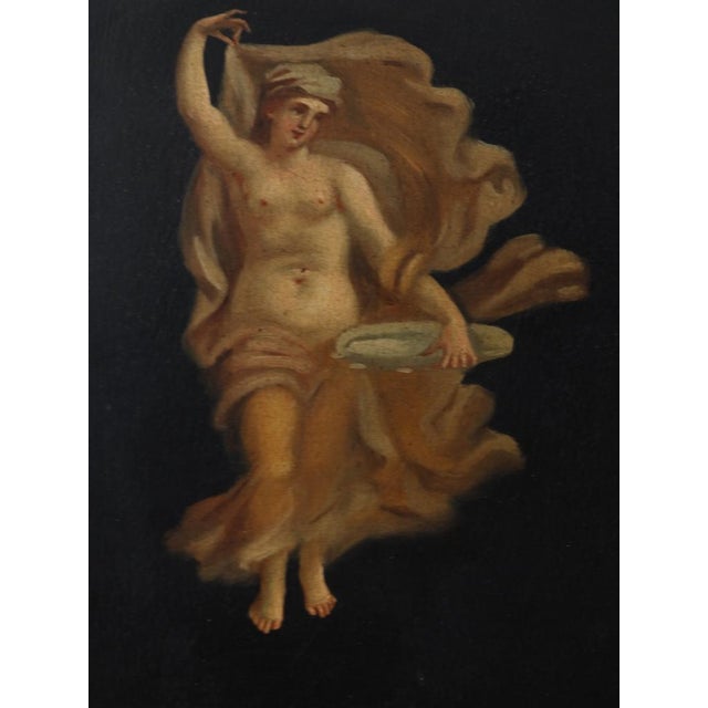 Late 19th Century Dancing Nymphs, 19th Century, Oil Painting, Framed For Sale - Image 5 of 17