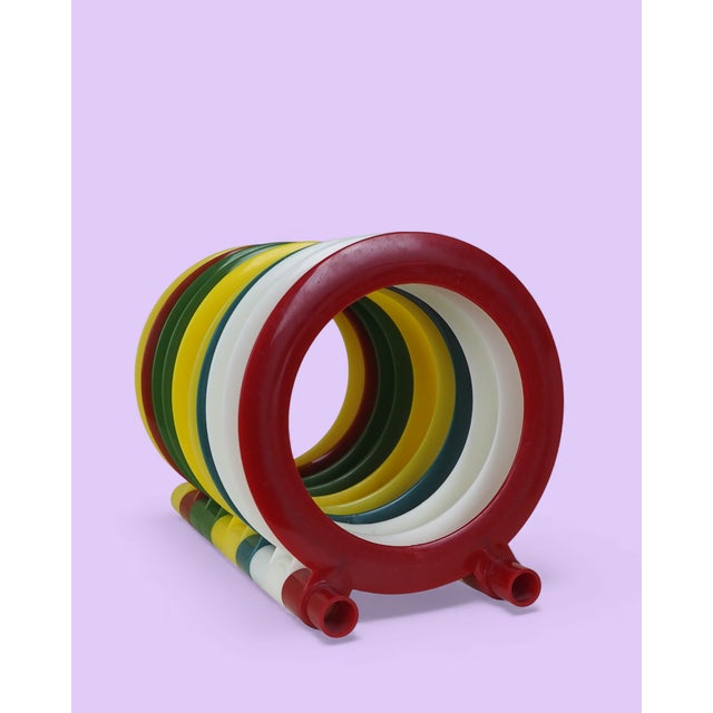 Vintage Modular Vinyl Record Holder from ZZG Veritas, Poland, 1970s For Sale - Image 12 of 17