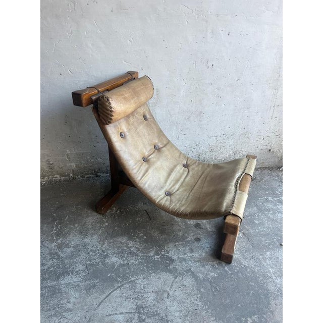 Mid-Century Modern Brutalist Easy Chair, Brazil, 1960s For Sale - Image 9 of 11