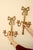 Vintage French Brass Double Arm Bow Sconces, Set of 2 For Sale - Image 12 of 13