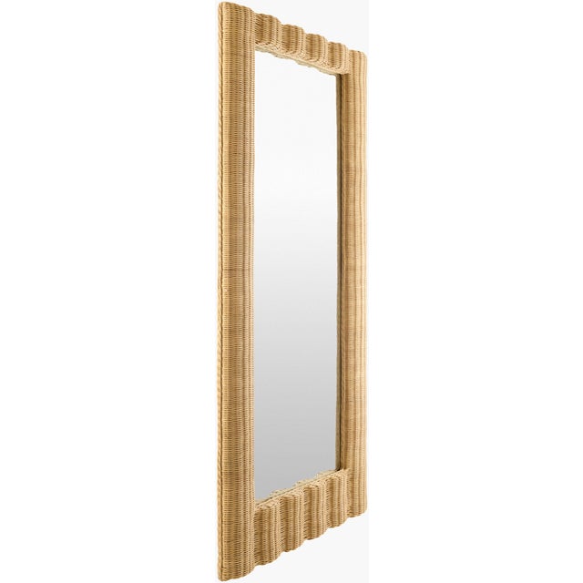 Transform your living space with the Tortola accent mirror wall decor, an exquisite embodiment of Bohemian Global style....