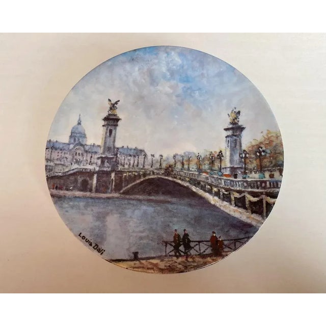 An interesting, beautiful series «sights of paris», which was released by the famous french manufactory limoge in...
