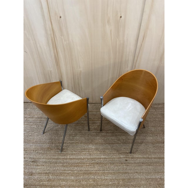 Mid-Century Modern King Costes Armchairs by Philippe Starck, 1990, Set of 2 For Sale - Image 3 of 13
