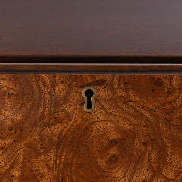 Mid 20th Century Diminutive Burl Desk For Sale - Image 17 of 18