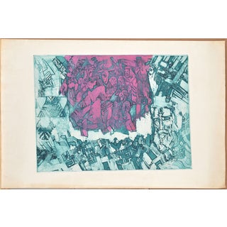 Malda Muizule, Mummery, 1986, Etching For Sale