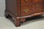 Vintage Chippendale Style Solid Mahogany Block Front Bachelor Chest of Drawers For Sale - Image 13 of 18