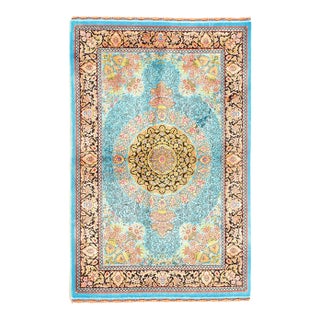Pasargad DC Exquisite Design Paris Palace Fine Power Loom v. Silk Rug For Sale