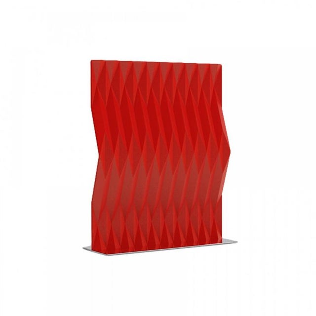 Plissé Room Divider in Powder-Coated Aluminum by Altreforme For Sale - Image 9 of 11