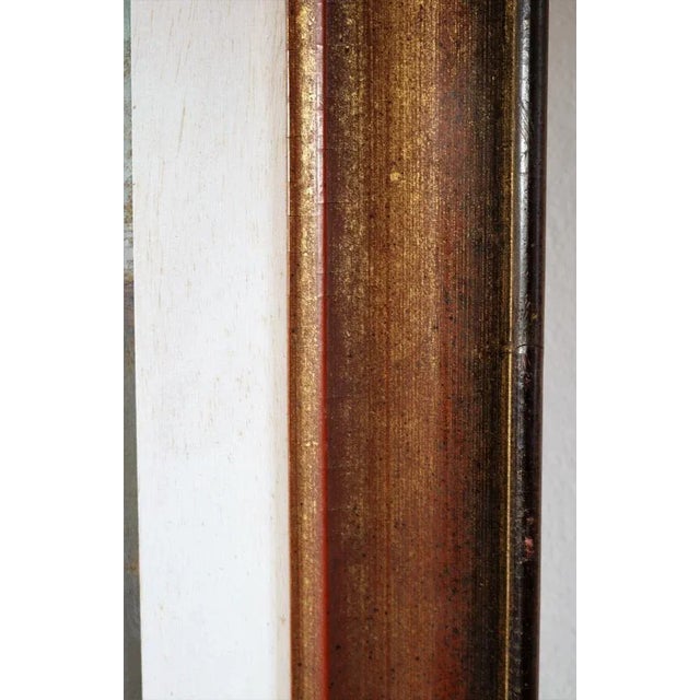 Red Piero Leo, Red Mushrooms, 1970s, Oil Painting, Framed For Sale - Image 8 of 13